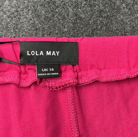 Lola May Hot Pink Athletic Shorts – UK 14 / US 10 – NWT - Picture 3 of 5